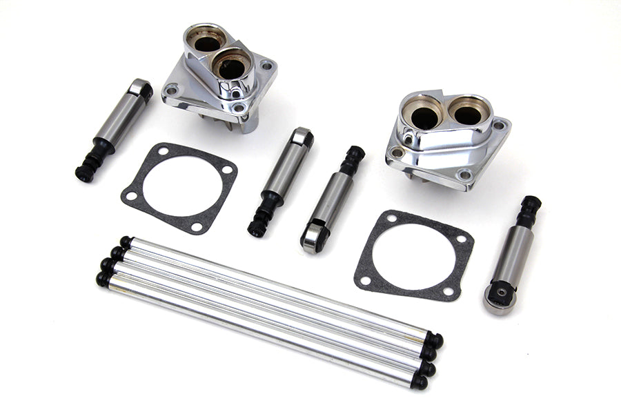 Solid Tappet Kit Chrome Finish(KIT)