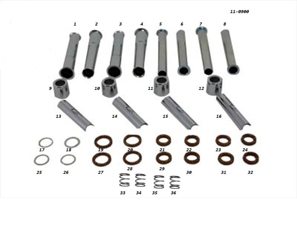 Pushrod Cover Kit(KIT)