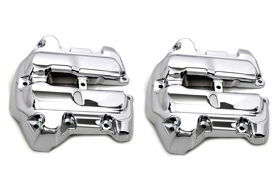 M8 Rocker Box Cover Set Chrome(SET)