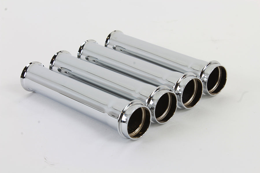 M8 Lower Pushrod Cover Set Chrome(SET)