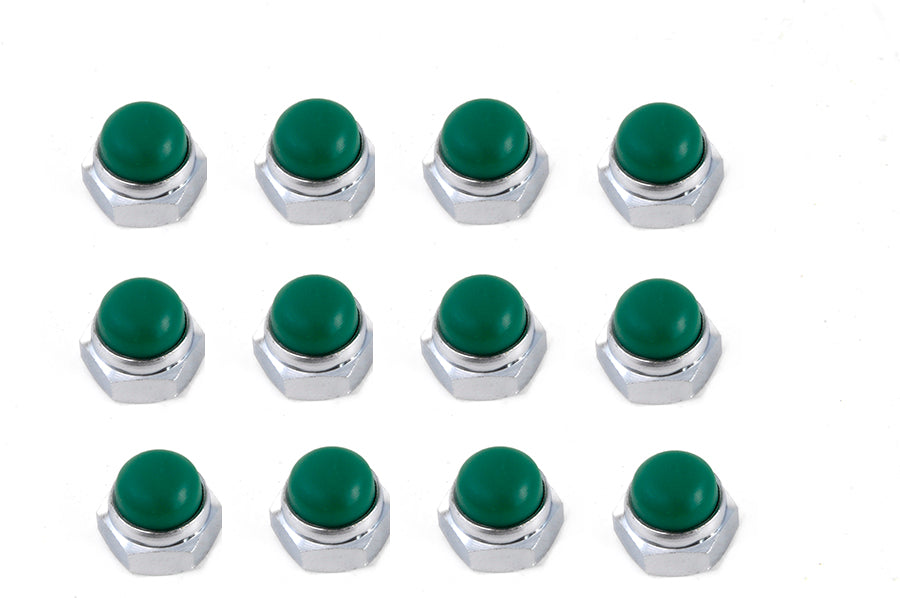 Rocker Arm Shaft Green End Caps(PK)