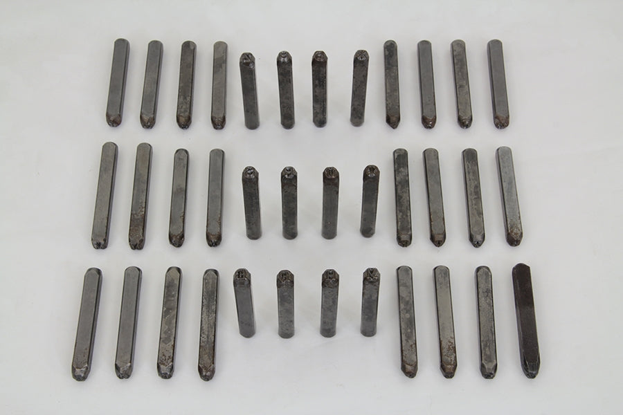 Motor Number Stamp Set(SET)