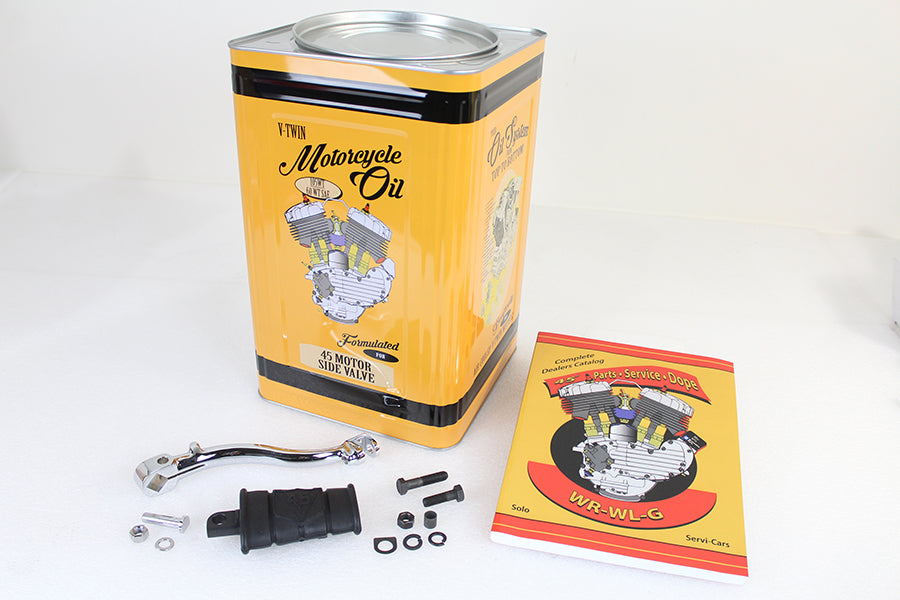 WL 45 Kick Starter Arm Assembly Chrome(KIT)