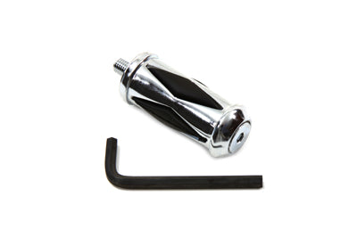 Shifter Footpeg Chrome Diamond Shape(EA)