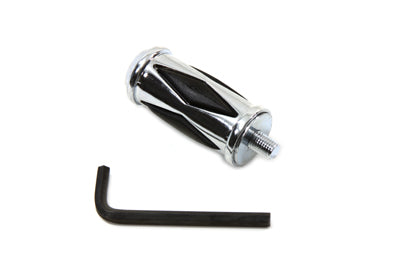 Shifter Footpeg Chrome Diamond Shape(EA)
