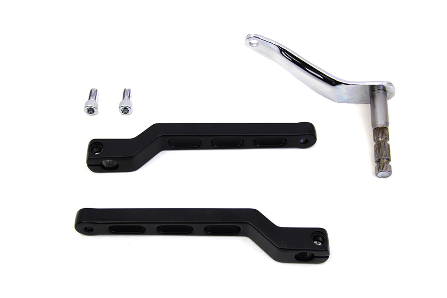 Billet Style Heel Toe Shifter Lever Kit Black(SET)