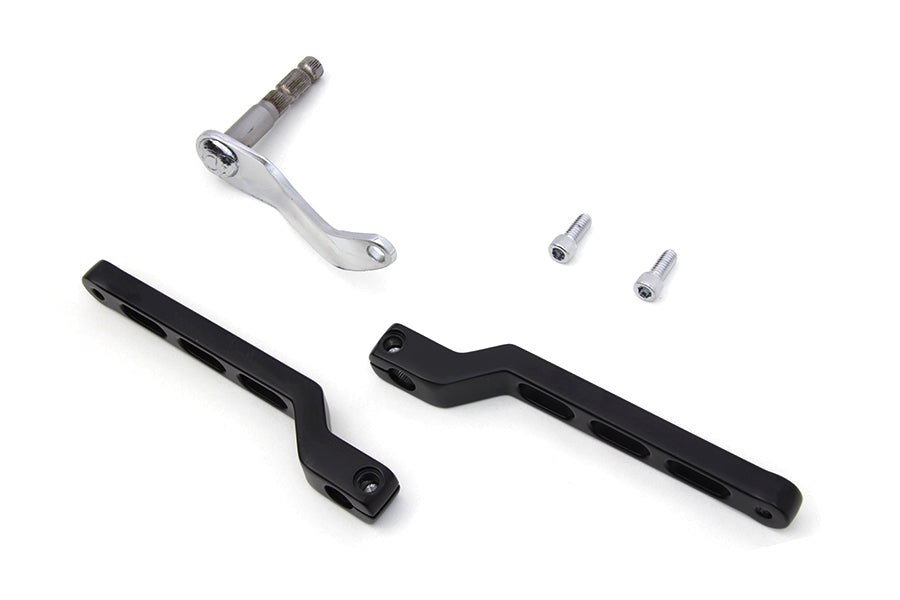 Billet Style Heel Toe Shifter Lever Kit Black(SET)
