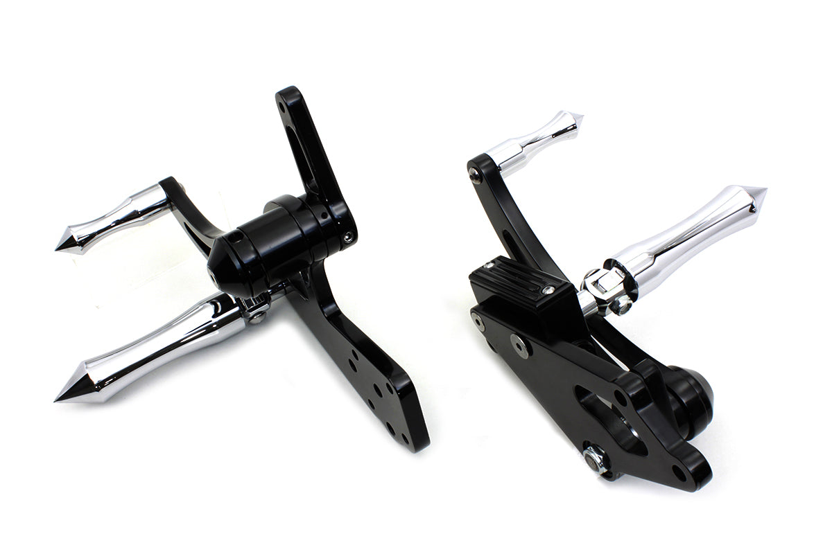 Black Billet Extended Forward Control Set(SET)