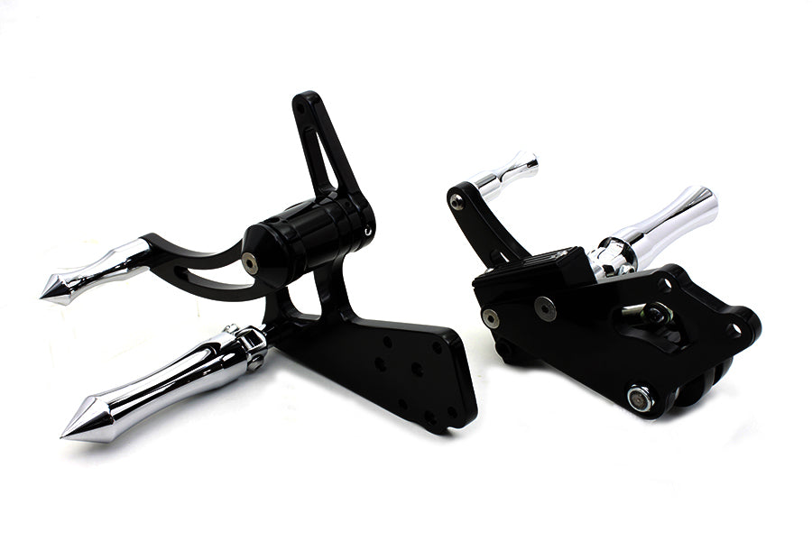 Black Billet Extended Forward Control Set(SET)