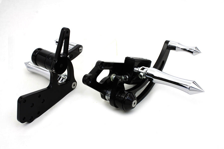 Black Billet Extended Forward Control Set(SET)