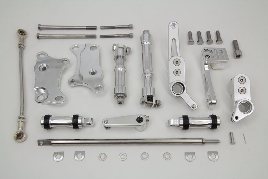 Billet Forward Control Kit Polished(KIT)