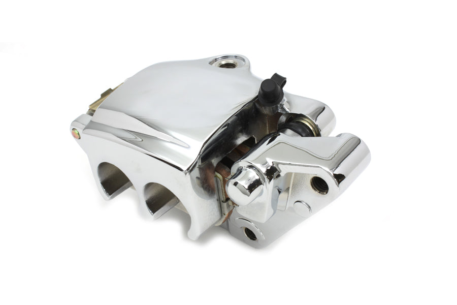 Chrome 4 Piston Front Brake Caliper Left Side(EA)