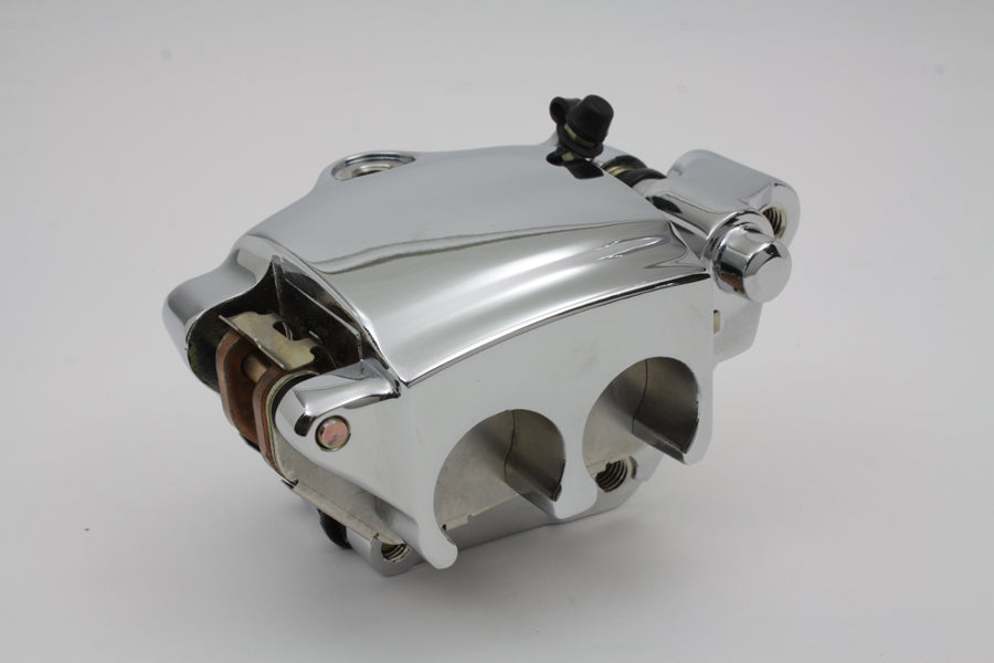 Chrome 4 Piston Front Brake Caliper Left Side(EA)