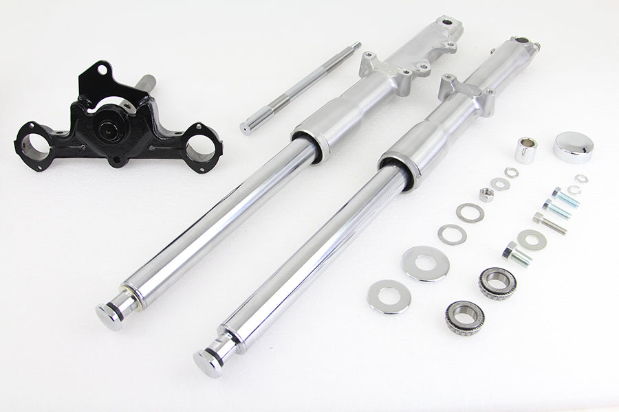41mm Fork Assembly with Polished Sliders(KIT)