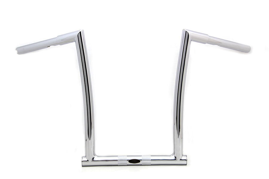 14 Chrome ChiZeled Z-Bar Handlebar with Indents(EA)