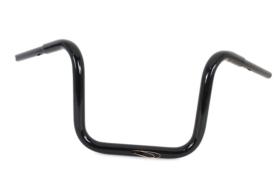 12 Fat Ape Handlebar with Indents Black(EA)