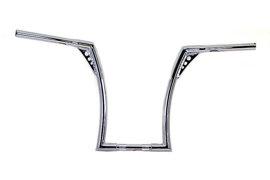 17 Chrome Z-Bar Handlebar with Indents(EA)