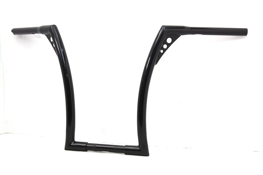 17 Black Z-Bar Handlebar with Indents(EA)