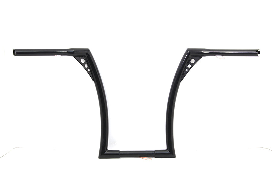 17 Black Z-Bar Handlebar with Indents(EA)