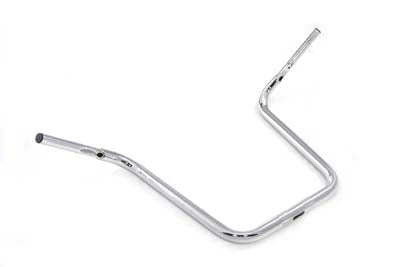 18 Rhino Ape Hanger Handlebar with Indents Chrome(EA)
