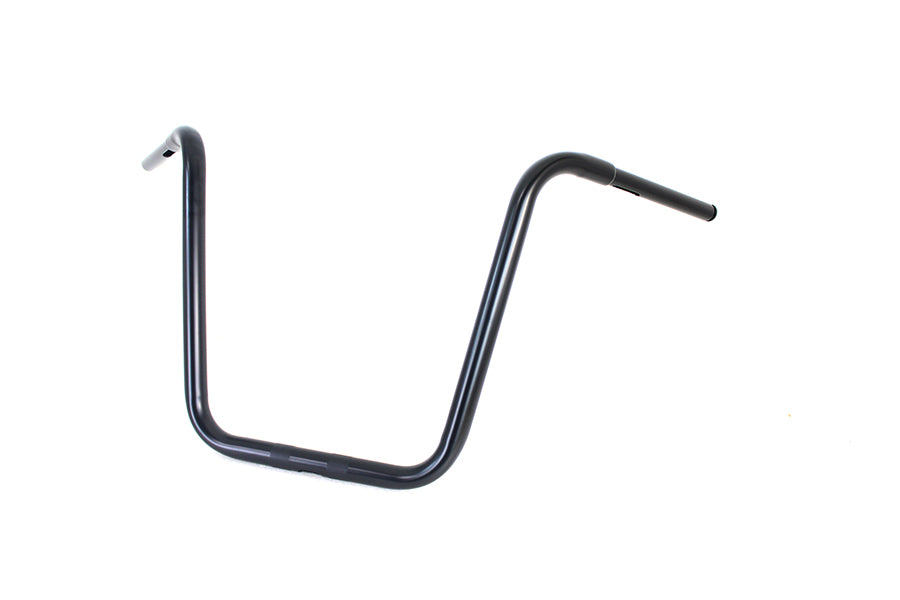 18 Rhino Ape Hanger Handlebar with Indents Black(EA)