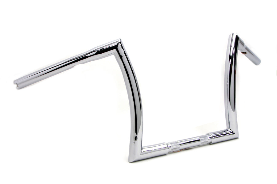 12 Z Handlebar with Indents Chrome(EA)