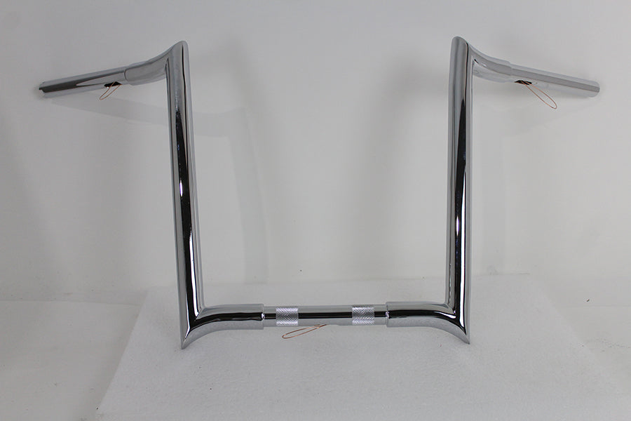 16 Chrome Z-Bar Handlebar with Indents(EA)