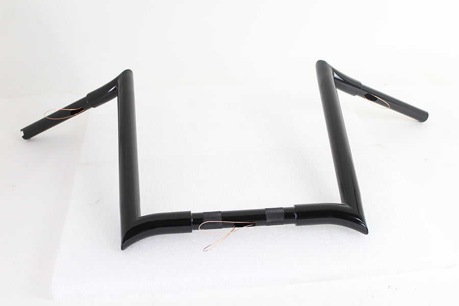 16 Black Z-Bar Handlebar with Indents(EA)