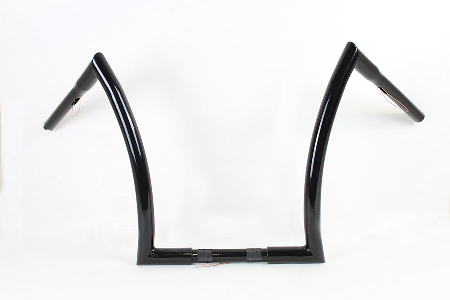 16 Z Handlebar with Indents Black(EA)
