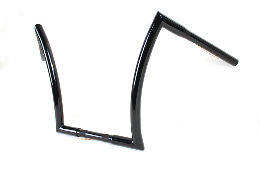 16 Z Handlebar with Indents Black(EA)