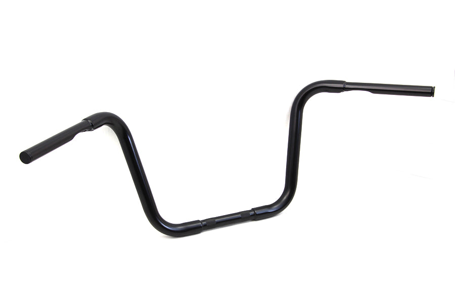 12 Buffalo Ape Hanger Handlebar with Indents Black(EA)