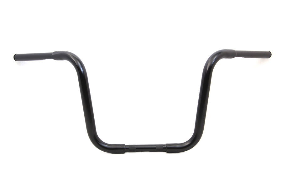 12-1/2 Buffalo Ape Hanger Handlebar with Indents Black(EA)