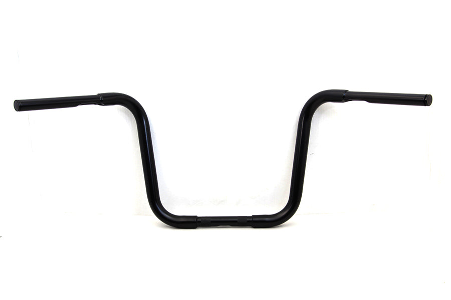 12-1/2 Buffalo Ape Hanger Handlebar with Indents Black(EA)