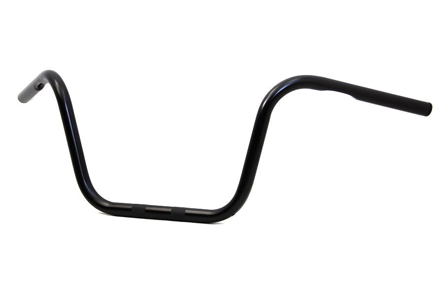 10 Black Ape Hanger Handlebar with Indents(EA)