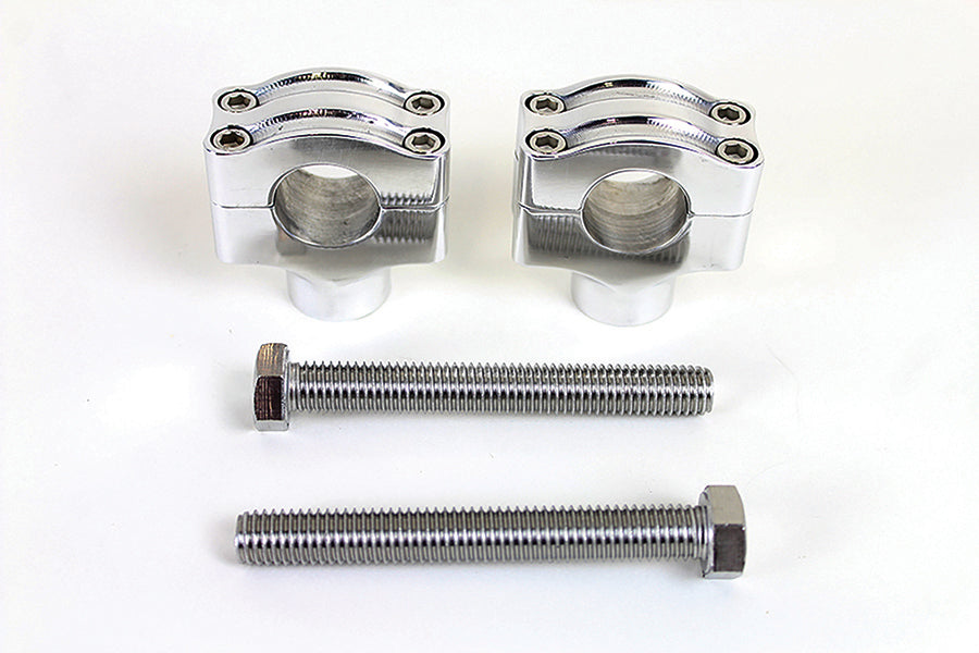 1 Handlebar Riser Set Chrome(SET)