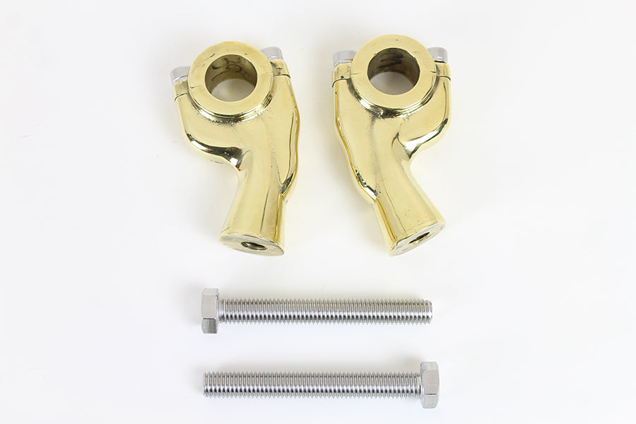 1 Retro Pullback Riser Set Brass Set