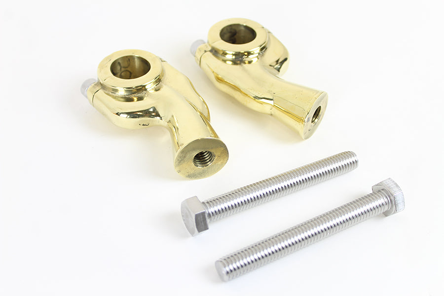 1 Retro Pullback Riser Set Brass Set
