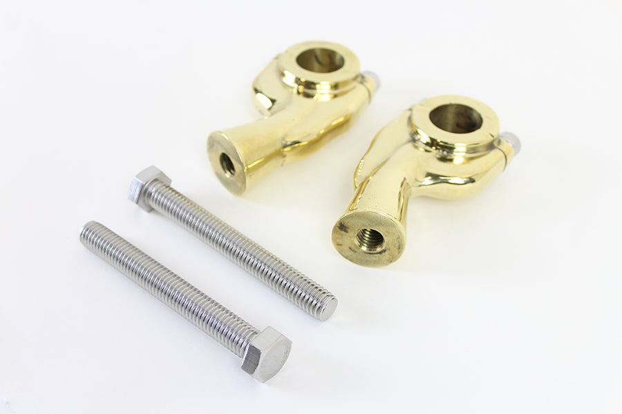1 Retro Pullback Riser Set Brass Set