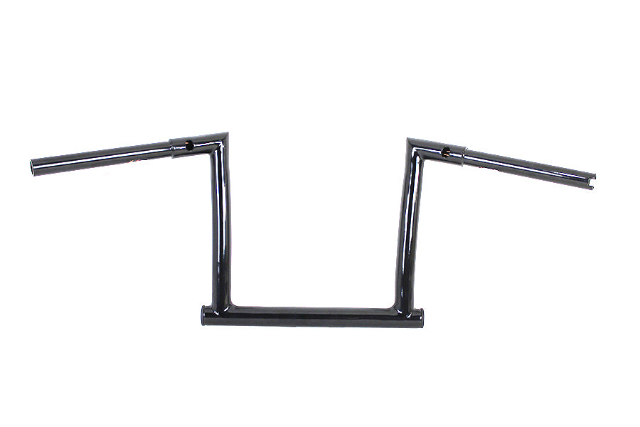 12 Black ChiZeled Z-Bar Handlebar with Indents(EA)