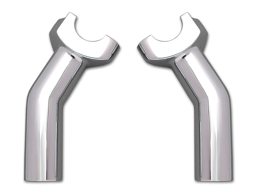 Chrome 1" Pullback Riser Set
