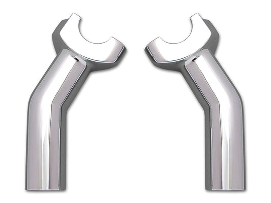 Chrome 1"  Pullback Riser Set