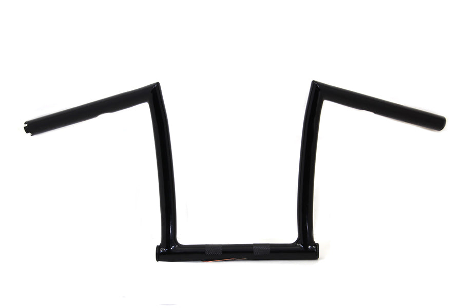 11 Black ChiZeled Z-Bar Handlebar with Indents(EA)