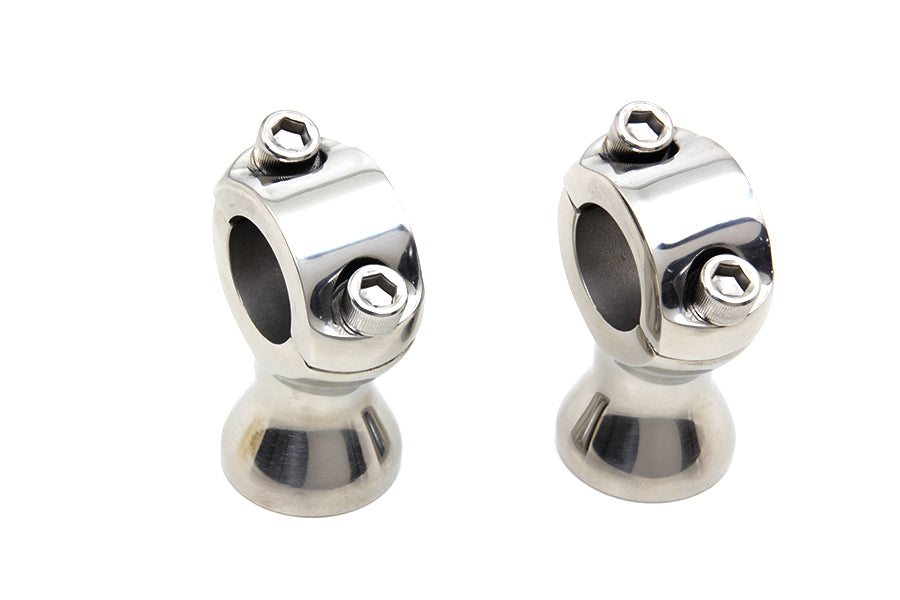 1-3/4 Polished Stainless Steel Speed Freak Riser Set(SET)