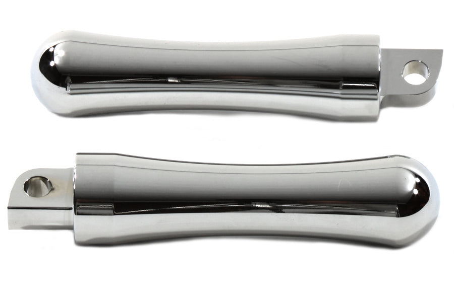 Chrome Contour End Footpeg Set(SET)