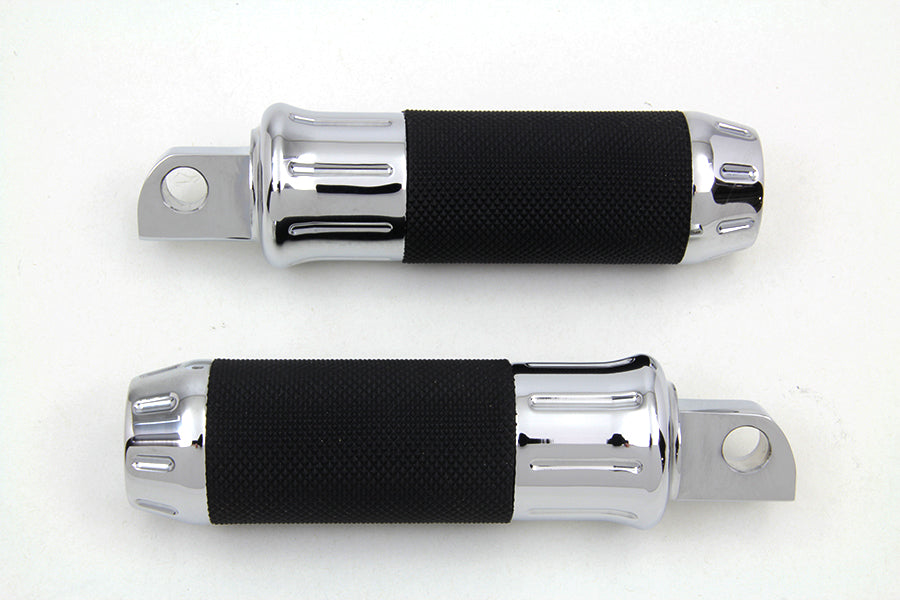 Chrome Plain Style Footpeg Set(SET)