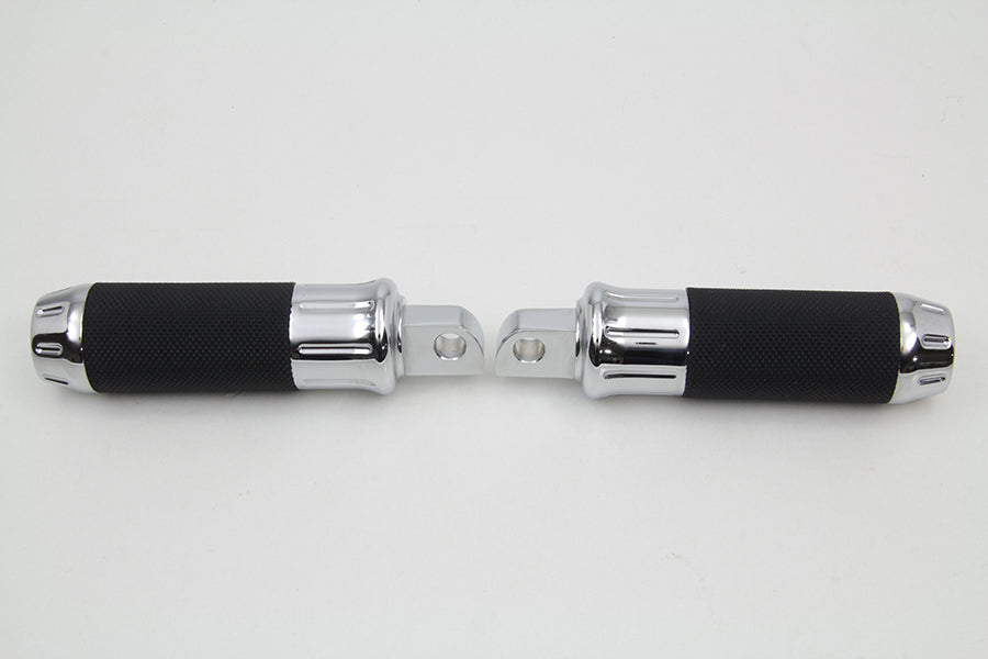 Chrome Plain Style Footpeg Set(SET)