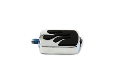 Shifter Footpeg Chrome Flame Style(EA)