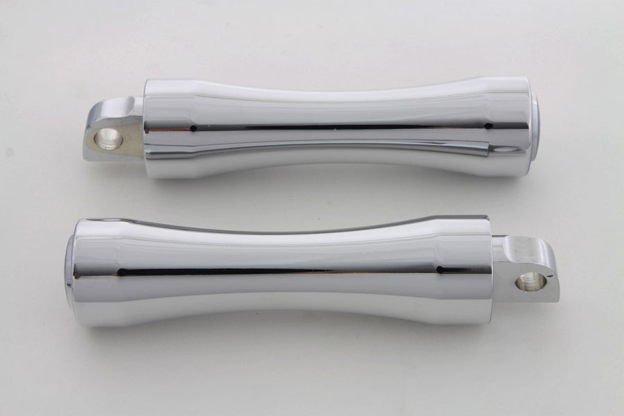 Chrome Contour End Footpeg Set(SET)