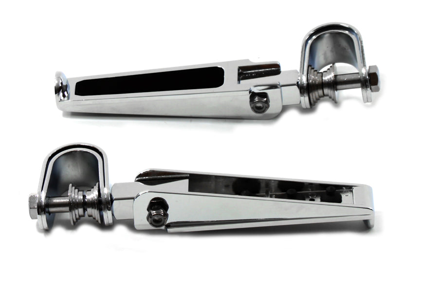 Chrome Chopper Style Footpeg Set(SET)
