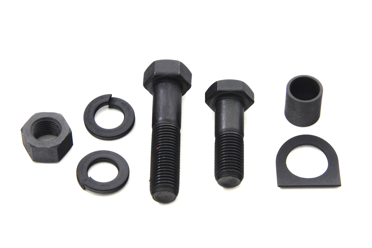 Parkerized Starter Crank and Kick Starter Pedal Mounting Kit(KIT)